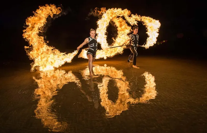 Fire Dancer — show para eventos