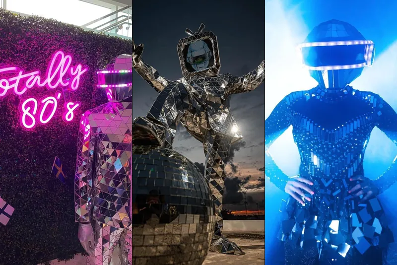 Personajes Mirror — show para eventos