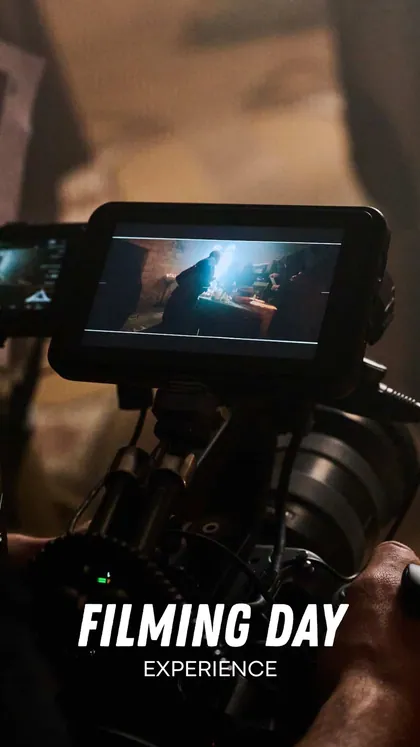 Filming Day Experience — formato temático exclusivo